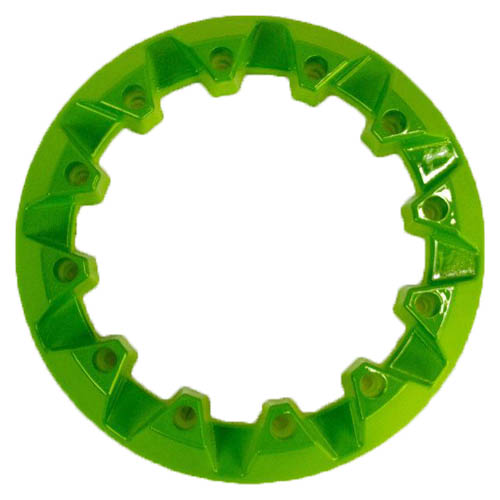 Пластик накладка декоративная бэдлок ATV WILD TRACK, 10" зеленый