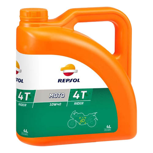 Масло REPSOL 4t MOTO RIDER 10W-40, 4л