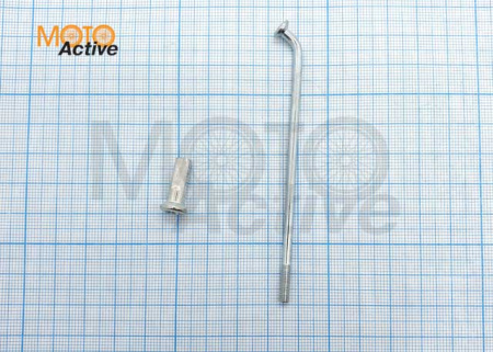 Спицы KAYO 10" компл 28 шт. (88 мм) задний диск белые