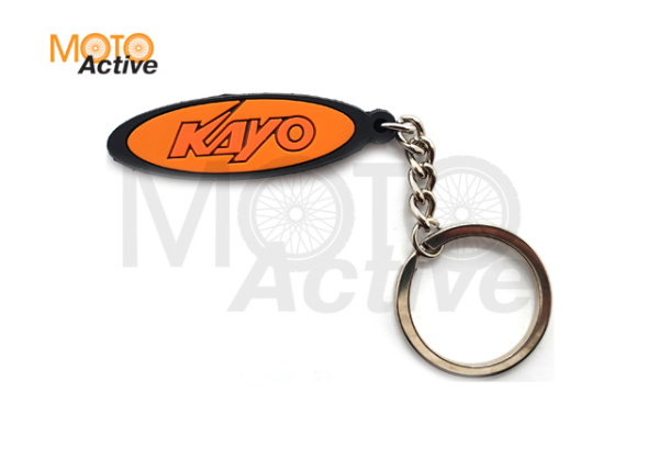Брелок для ключей силиконовый Kayo оранжевый