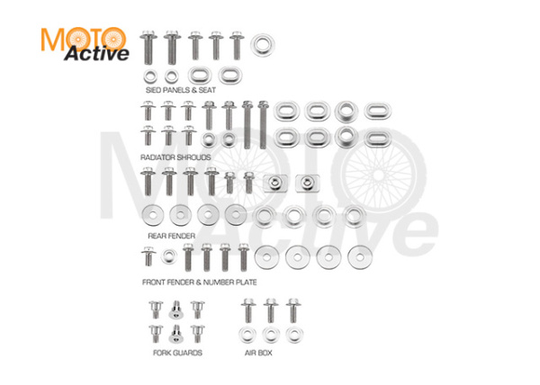 Набор болтов для пластика ACCEL Yamaha YZ250F 14-18 YZ450F 14-17