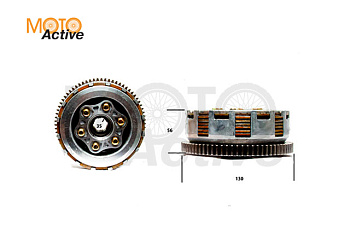 Барабан сцепления в сборе 165FMM (CB250D-G) 169FMM (CB250) 167FMM (CG250) 172FMM-3A (CB250-F)
