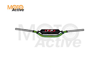 Руль алюминиевый 1-1/8 (28,6 мм) IGP "TWINWALL" (810 x 130 мм) (зелёный)