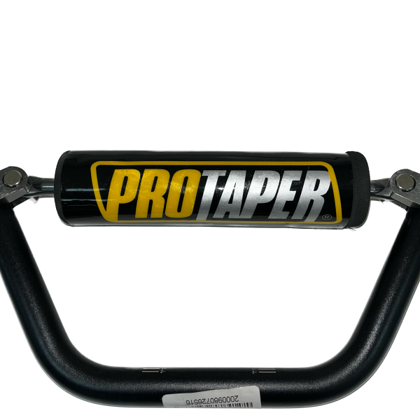 Руль PRO-TAPER алюминевый с перемычкой высокий черный