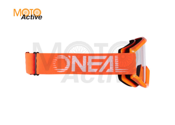 Маска кроссовая O'NEAL B-Zero V.22, оранжевый, прозрачные линзы