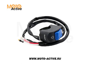 Кнопка включения фары с креплением на руль SM-PARTS