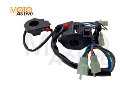 Блоки кнопок руля (пара) Active, Wave "XVP" (черные)