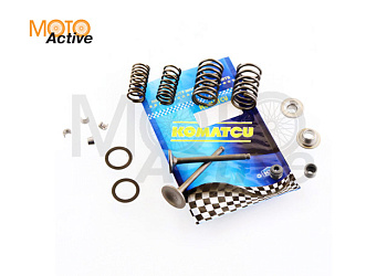 Клапаны (в сборе) Alpha, Delta 125 (L-65mm) "KOMATCU"