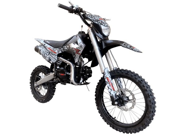 Питбайк BSE EX-125e 14/12 Max13 White Red Питбайк BSE EX-125e 14/12 Max13 White Red