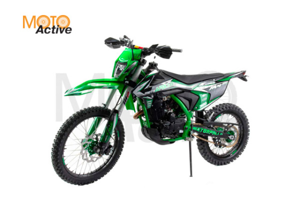 Мотоцикл Кросс Moto Apollo M4 300 (175FMN PR5) зеленый