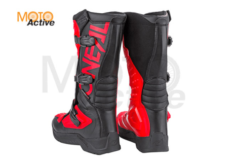 Мотоботы кроссовые O'NEAL RSX, мужские (красный/черный)