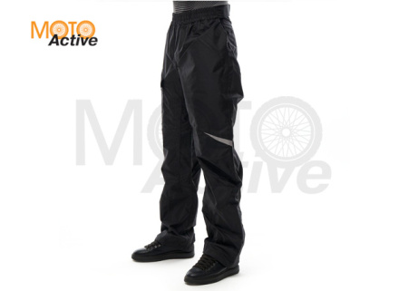 Штаны - дождевик. EVO BLACK (мембрана), 146-152 (XXS)