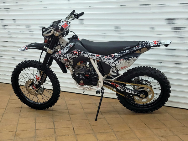 Эндуро / кроссовый мотоцикл BSE Z10 L Graffiti White (030)