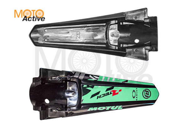 Крыло заднее Regulmoto ZR 22/23 Черный/ зеленый