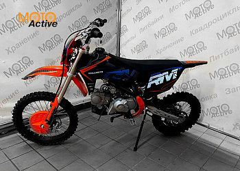 Питбайк Regulmoto SPITFIRE 17/14 (черный-оранжевый)