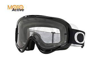 Очки для мотокросса OAKLEY O-Frame Solid черные глянцевые / прозрачная