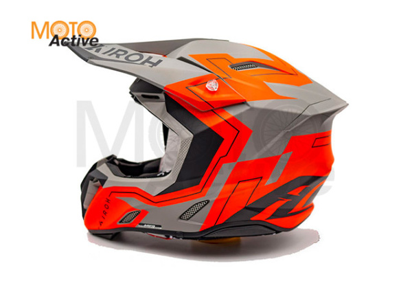 Кроссовый шлем Airoh Twist 3 Dizzy Orange Fluo Matt