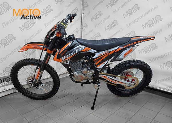 Мотоцикл Кросс Motoland CRF 250 (172FMM) оранжевый
