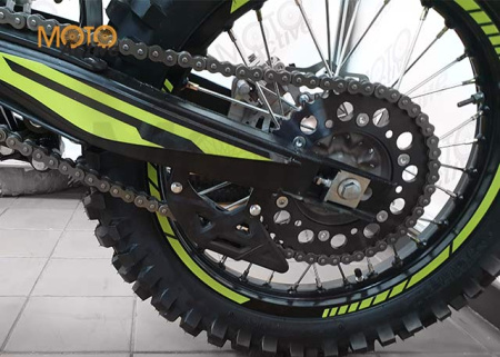 Мотоцикл REGULMOTO ZR 300 PR 4 valves (балансир, с ПТС)) черный-желтый