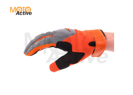 Перчатки DF ENDURO Gray-Orange-Black