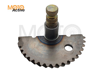 Вал кикстартера с сектором 12" 139QMB 50/80см3