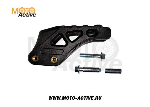 Успокоитель цепи (ловушка) для питбайка пластиковая универсальная SM-PARTS красная