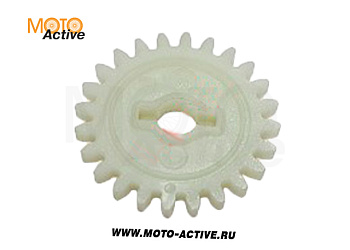Шестерня привода масляного насоса пластик двиг.152FMH 110cc