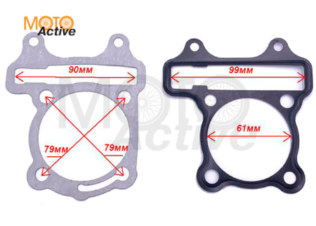 Набор прокладок ЦПГ для двигателя 161QMK