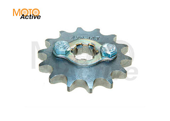 Звезда ведущая 428*14 Т (стопорная шайба болты) вал 17мм