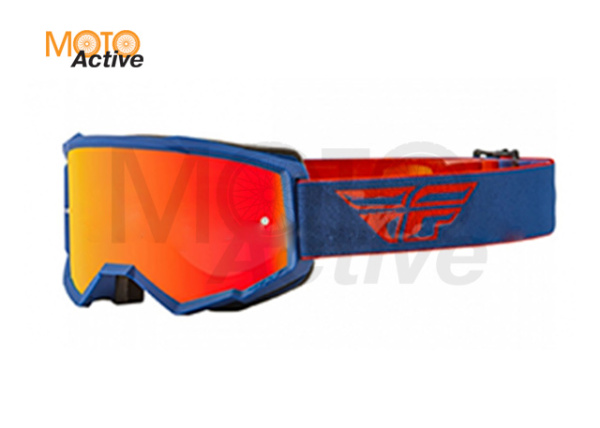 Очки для мотокросса FLY RACING ZONE (2022) красный/синий