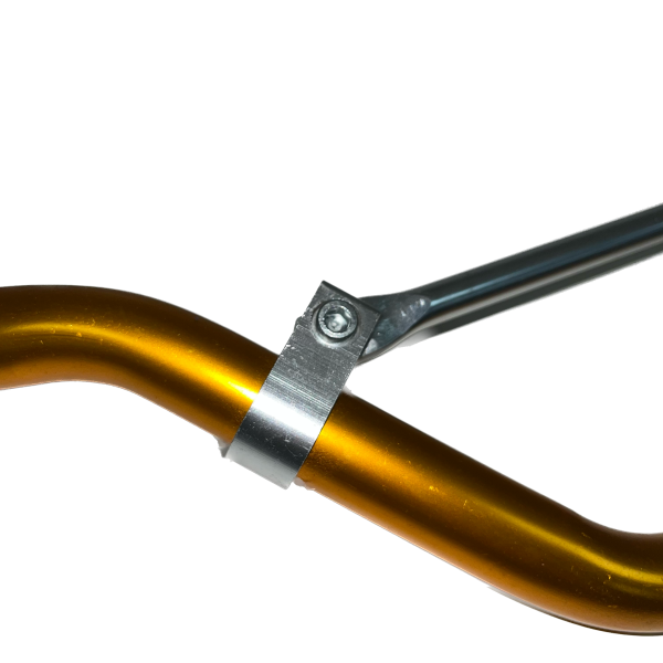 Руль 22мм #3 с перекладиной золото