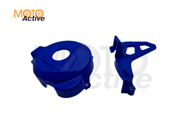 Защита крышки левого картера   защита ведущей звезды ZS172FMM-3A, 174MN (синий)