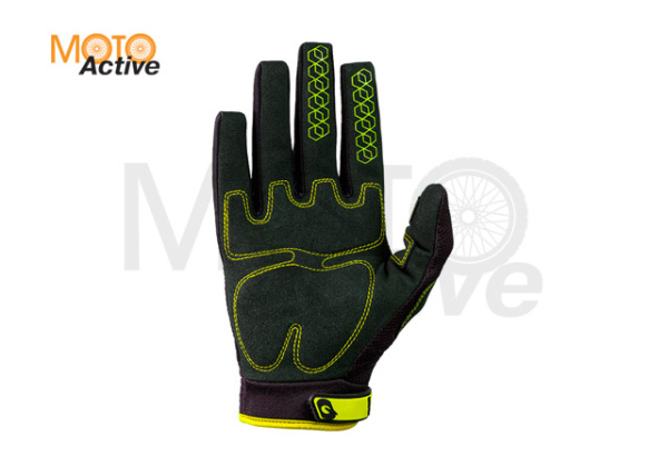 Перчатки эндуро-мотокросс O'NEAL SNIPER ELITE, черный/желтый