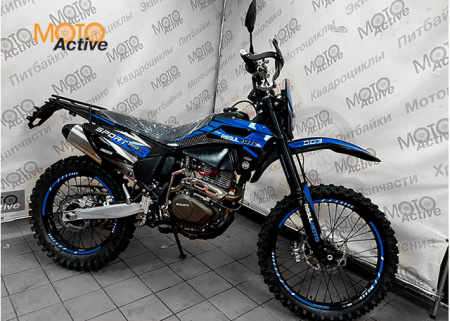 Мотоцикл REGULMOTO Sport-003 PR PRO (4 valves) 5 скоростей ПТС) черный-синий