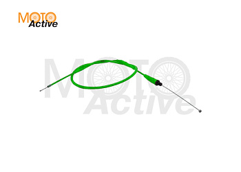 Трос газа 1030 160 NIBBI 4T (Cross NC ) вод.охлаждение (L1030 мм, общая длина 1190 мм), зеленый