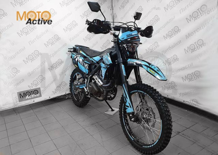 Мотоцикл REGULMOTO ZR 300 PR 4 valves 6 Gear (балансир, с ПТС)) черный-синий