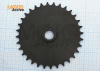 Звездочка привода цепи ведомая (32 зуба)