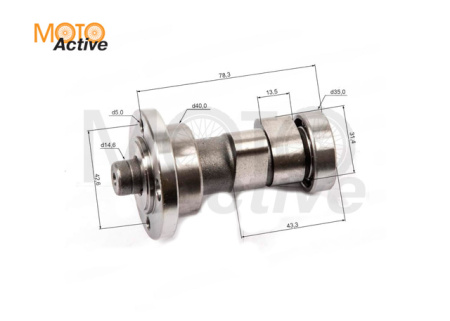 Распредвал верхний 169FML (CB200) 169FMM (CB250)
