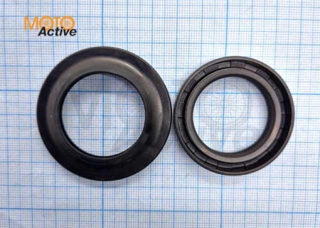 Комплект сальник   пыльник 33x46 x11 / 33x46/5.6 x14 пер. амортизатора TTR125 SM-PARTS