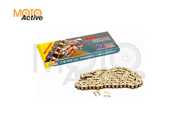 Цепь привода CZ Chains 428 MX Gold - 124