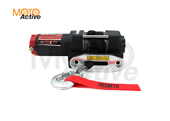 Лебедка "TR" серия "QUATTRO CRAZY" 3,0S 12v, 1360 кг, 153:1, трос синтетика