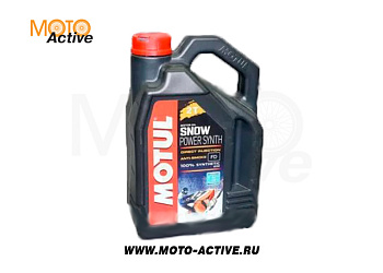 Моторное масло MOTUL Snowpower Synth 2T 4л