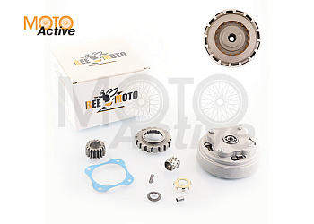 Корзина сцепления (в сборе) 4Т KAYO-140 (YX-140) (эл.стартер) 156FMJ "BEEZMOTO"