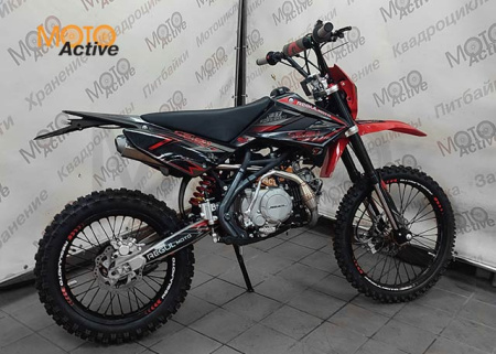 Питбайк Regulmoto SEVEN MEDALIST PRO 19/16 (черный-красный)