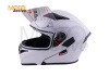 Шлем (модуляр) Ataki JK902 Solid, белый глянцевый