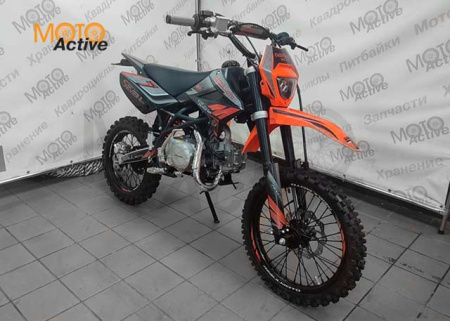 Питбайк Regulmoto SEVEN PRO 17/14 (серый-оранжевый)