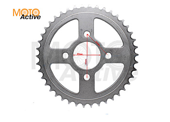 Звезда ведомая 520-42 Sport 003, ТЕ, Athlete отверстия 12мм