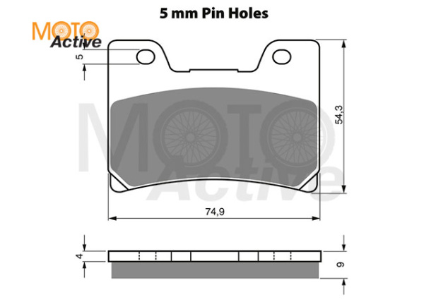 Тормозные колодки GOLD FREN Sintered S3 028