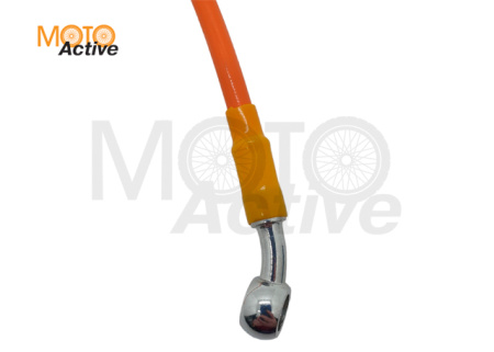 Шланг гидравлический тормозной (армированный) L= 500 d=10мм оранжевый