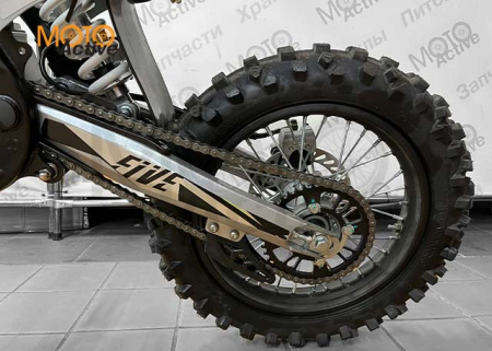 Питбайк Regulmoto FIVE EA 17/14 (полуавтомат КПП) серый-черный